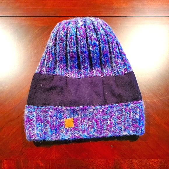 34) Mohair + WooL Beanie with Thermal Sweatband : Made in NapaL - Picture 3 of 5